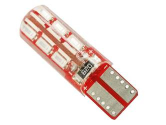 Żarówka samochodowa LED W5W T10 24 SMD 3014 CAN BUS Silikon