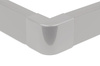 Łącznik kątowy do listwy maskującej 40x20mm | szary | CDT-03