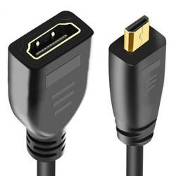 Kabel HDMI - Micro HDMI | 4K | 3D | 15 cm | DH-15-15CM