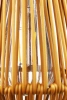 Bezprzewodowa lampa solarna w stylu BOHO | Rattanowa, ogrodowa lampa z uchwytem | JX21-Bamboo