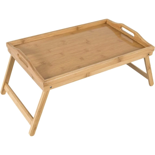 Stolik śniadaniowy na nóżkach | Drewniana tacka pod laptopa | KBT-530