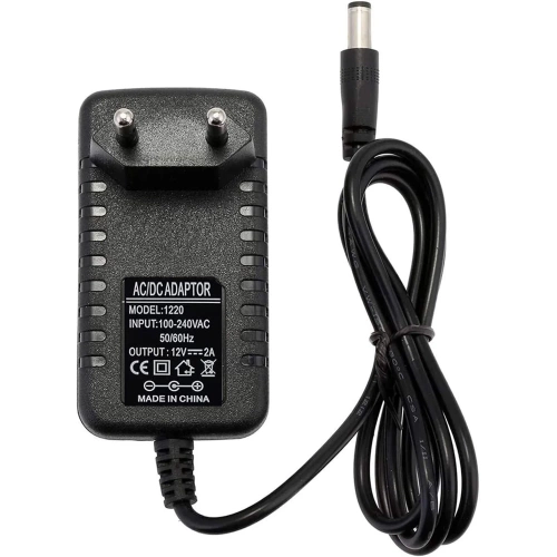 Adapter sieciowy | Zasilacz DC/AC | Uniwersalna ładowarka | JCY12200-BLACK