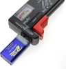 Tester baterii | Analogowy woltomierz | Uniwersalny tester baterii i akumulatorków | | BT-168-BLACK
