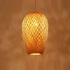 Ręcznie robiona lampa bambusowa wisząca | BOHO | Chiński żyrandol