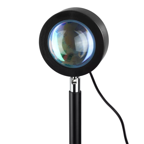 Stojąca lampka nastrojowa, projekcyjna lampa LED RGB | regulowana wysokość 103-180cm | 16 kolorów, ściemnianie | DQ-SL1.2M