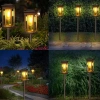 2x Ogrodowa lampka solarna LED | Wbiajny słupek 60 cm | HK-115A