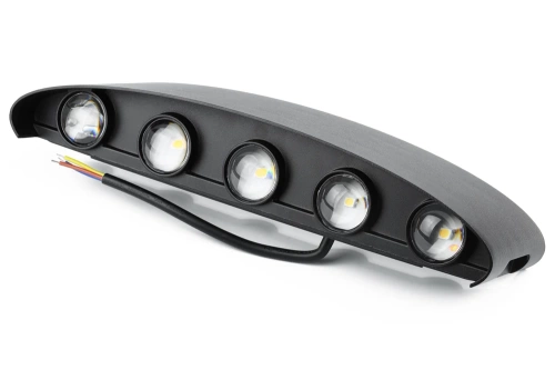 Lampa ogrodowa, kinkiet elewacyjny zewnętrzny LED | góra - dół | 10W, IP65 | BD-C041-10W