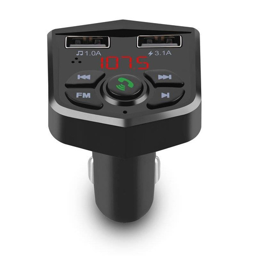 Wielofunkcyjny transmiter FM 4w1 | BC803-Black