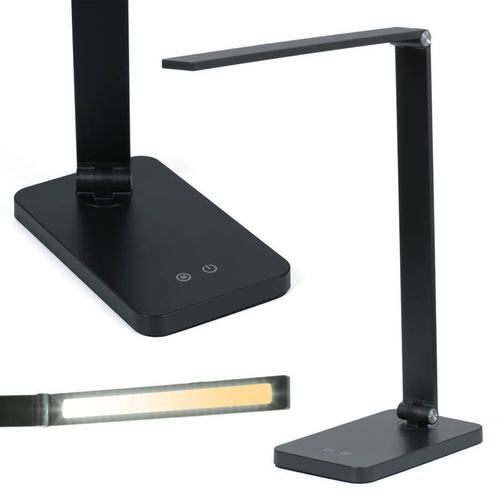 Biurkowa lampka szkolna LED 5W | 3 barwy światła | Włącznik dotykowy | MT-856