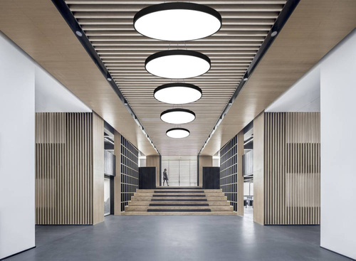 Lampa sufitowa wisząca LED 80W | okrągła pełna | aluminium | CCD niemrugająca | Φ80x6 | LPL-005