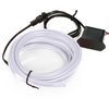 Zestaw El Wire Limonkowy 3M - Światłowód Ambient Light EL Wire z dołączonym inverterem 12V