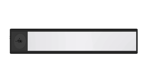 Lampka meblowa z czujnikiem ruchu | Bezprzewodowa lampka nocna z sensorem | Lampka LED podszafkowa 20 cm | HSL-S20CM-BLACK
