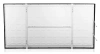 Panel sufitowy LED | Natynkowy plafon 120x60cm | 120W, 12000lm | czarny