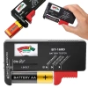 Tester baterii | Analogowy woltomierz | Uniwersalny tester baterii i akumulatorków | | BT-168-BLACK