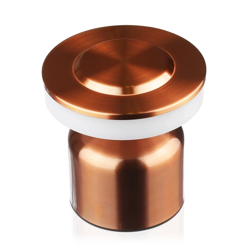 Lampka stołowa LED z dotykową obsługą | Lampka nocna z trzema barwami świecenia | HJA43-COPPER