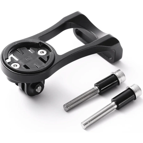 Uchwyt na mostek do komputera rowerowego i GoPro | Aluminiowy uchwyt kompatybilny z Garmin, Bryton | MBZJ-042