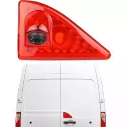 Dedykowana kamera cofania w lampie STOP | Pasująca do Opel Movano, Renault Master, Nissan NV400, VW T6