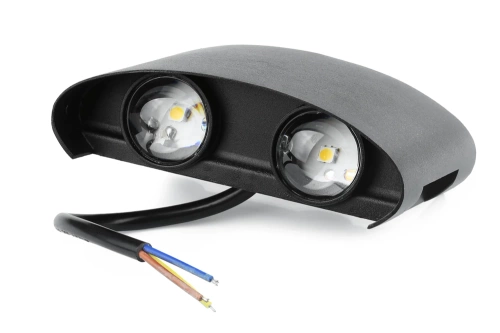 Lampa ogrodowa, kinkiet elewacyjny zewnętrzny LED | góra - dół | 4W, IP65 | BD-C041-4W