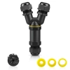 Hermetyczna mufa kablowa IP68 | Wodoodporne złącze Y 5-pin 450V 32A do kabli 4–14 mm | M685-YB