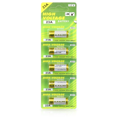 Blister 5 baterii alkaicznych MN21 (23A) 12V | MN21