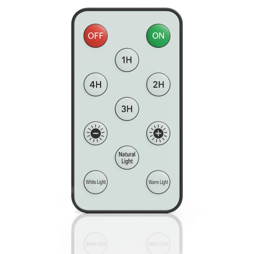 Lampka ścienna LED na akumulator | Bezprzewodowa lampa ścienna | Regulowana barwa i jasność | Montaż magnetyczny | Pilot z timere | WLP-L40