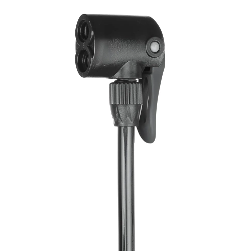 Pompka rowerowa z manometrem Presta Schrader Dunlop 160 PSI | Pompka podłogowa z manometrem i adapterami do opon i piłek | Uniwersalna pompka rowerowa z manometrem 11 bar |  ZY-6138C