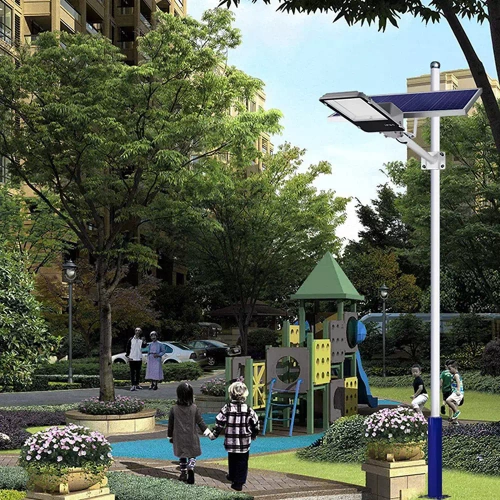Uliczna latarnia, lampa solarna LED 2000W | 20Ah, IP65, 628 LED SMD5730 | duży panel słoneczny 6V/25W | Pilot | LDT-B628