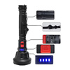 Latarka taktyczna LED z wbudowanym akumulatorem | 3 tryby świecenia, 500 lm, 2000 mAh | TL-826