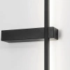 Nowoczesny kinkiet LED | 60cm 10W | Czarna lampa ścienna z aluminium | Lampa LED o barwie 4000K | YG-W003