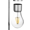 Lewitująca lampka magnetyczna | Lampka LED z ładowarką indukcyjną | Lampka nocna | HX-S007R1-SILVER