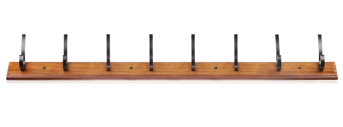 Drewniany wieszak na kurtki, ubrania | Wieszak ścienny do przedpokoju | Wieszak z 16 haczykami | HG-80CM-WOOD