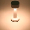 Bezprzewodowa lampka stołowa | Dotykowa lampka nocna z regulowaną barwą światła | Lampka USB | HJA10-BLACK