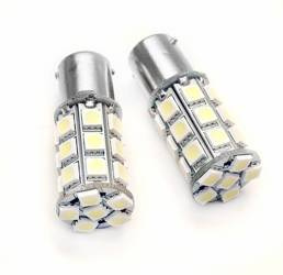 Żarówka samochodowa LED BA15S 27 SMD 5050