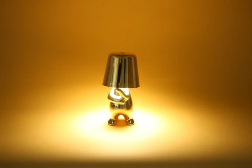 Nowoczesna lampa stołowa z dotykową obsługą | Lampka nocna z wbudowanym akumulatorem | HJA23-G-GOLD