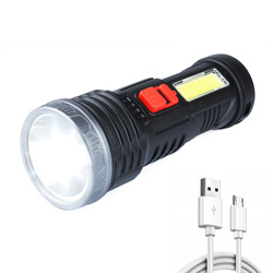 TL-822 | Latarka LED z wbudowanym akumulatorem | 4 tryby świecenia, 500 lm, 1200 mAh