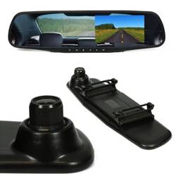 Zestaw - kamera cofania z rejestratorem jazdy  w lusterku wstecznym 4,3" TFT LCD do kamery cofania 12V PZ702-1-DVR